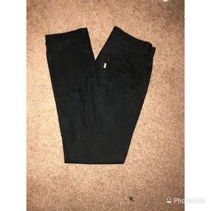 Levis Straight Leg Black Khaki !